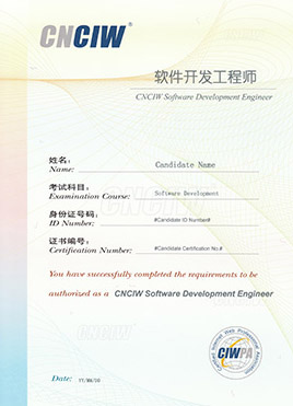 軟件開發(fā)工程師