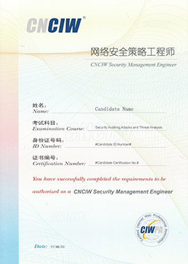 網(wǎng)絡(luò)安全策略工程師