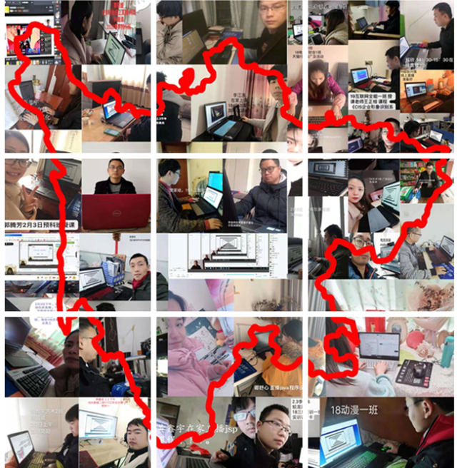 戰“疫”期間，新華的師生們在做什么？