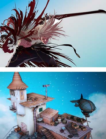 動漫游戲專業學生作品