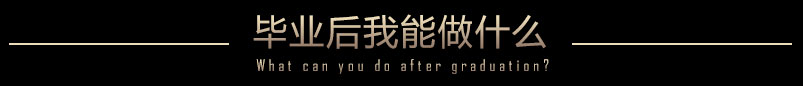 畢業后我能做什么